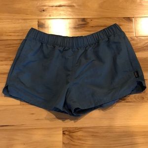 Patagonia barely baggies pigeon blue size small